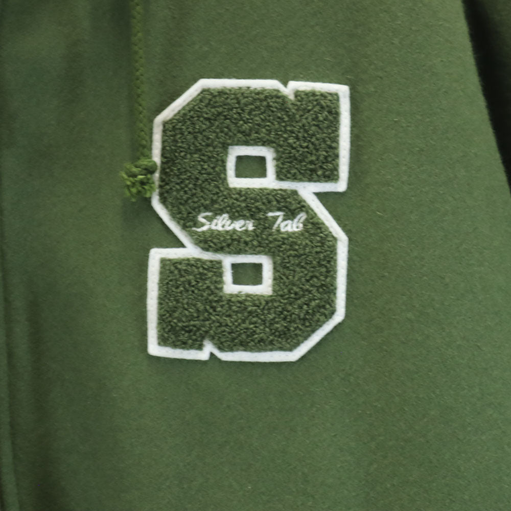 Levi's リーバイス 90s シルバータブ オールド メルトン フーデッド コート M グリーン系 Silver Tab 裏キルティング メンズ