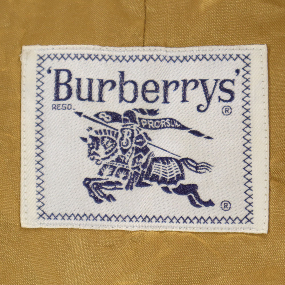 Burberrys バーバリーズ 90s オールド ステンカラーコート ベージュ ライナー付き レディース