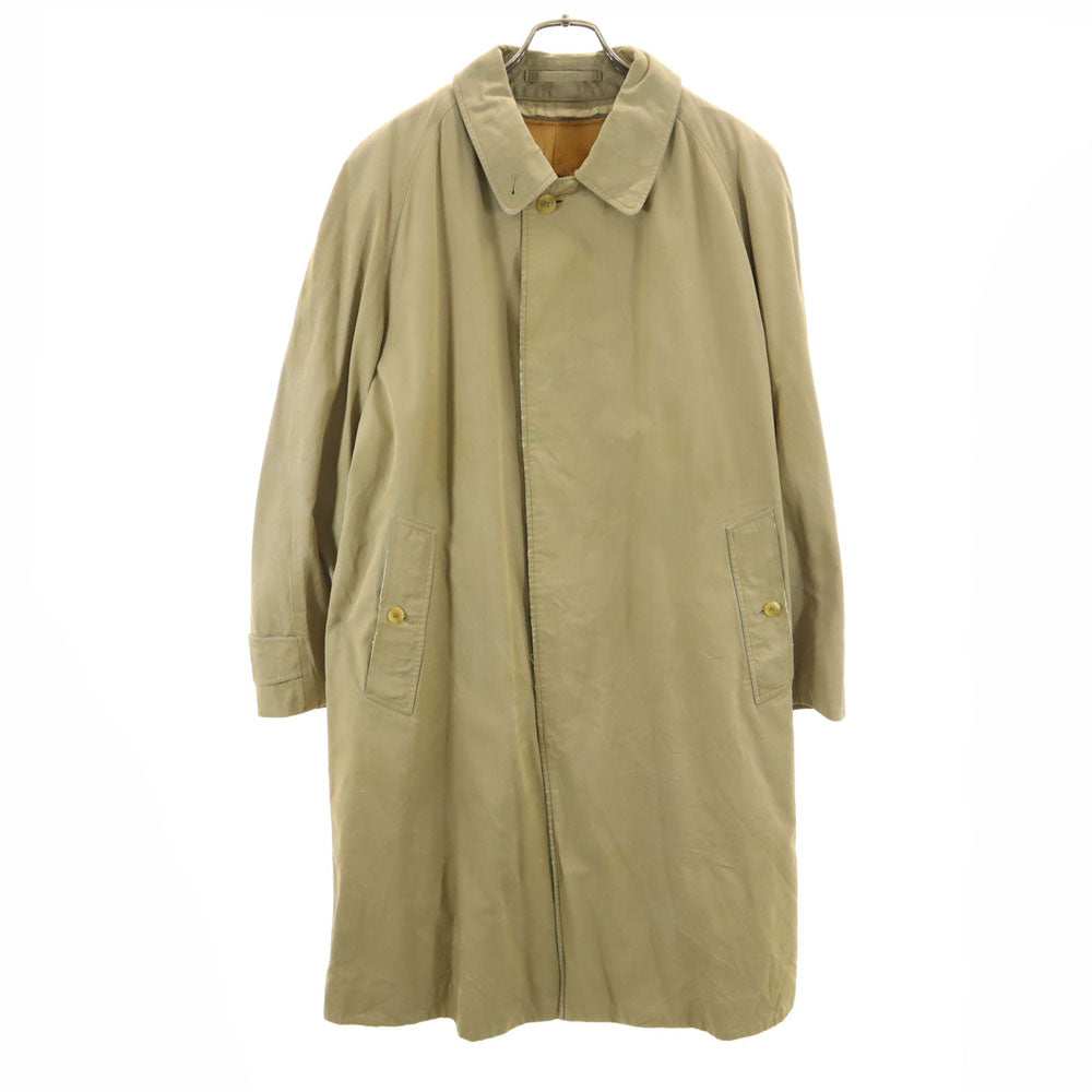 Burberrys バーバリーズ 80s 90s 英国製 オールド ステンカラーコート M ベージュ ライナー付き メンズ