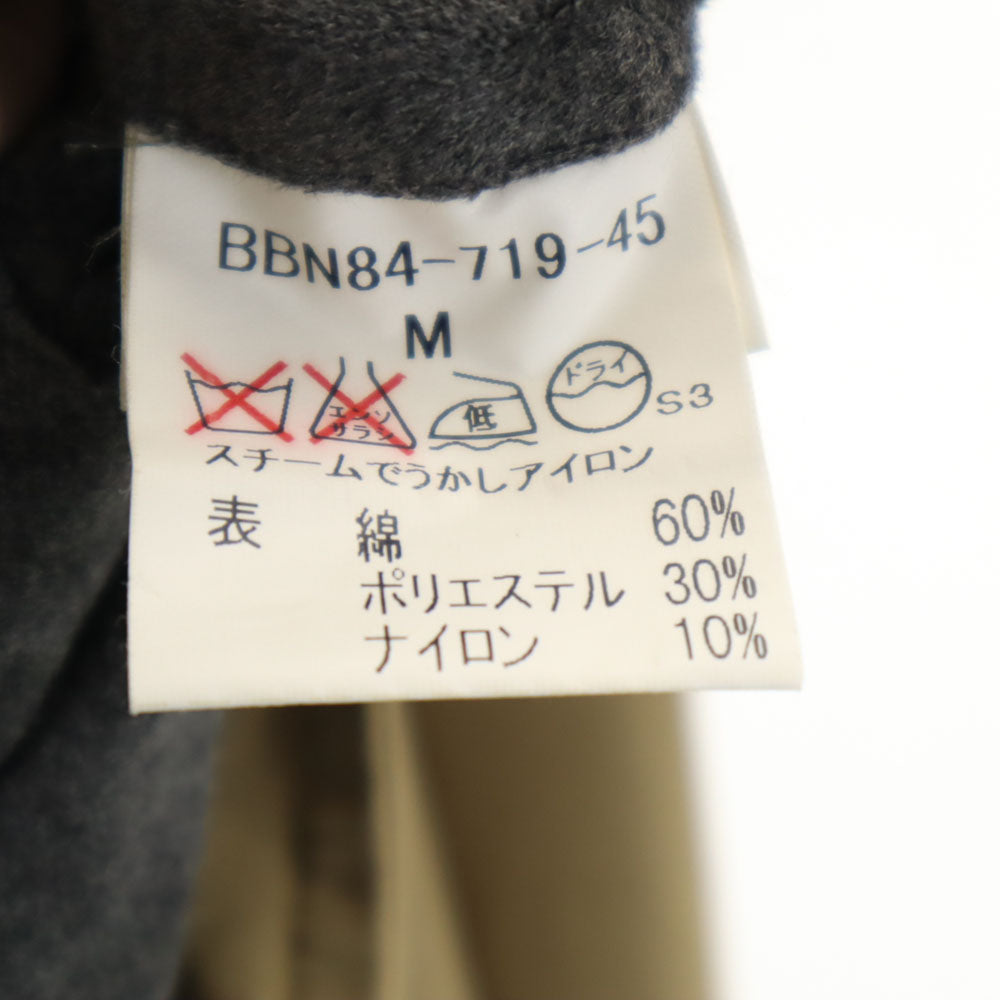 BURBERRY LONDON バーバリーロンドン 三陽商会 日本製 フーデッド コート M ベージュ メンズ