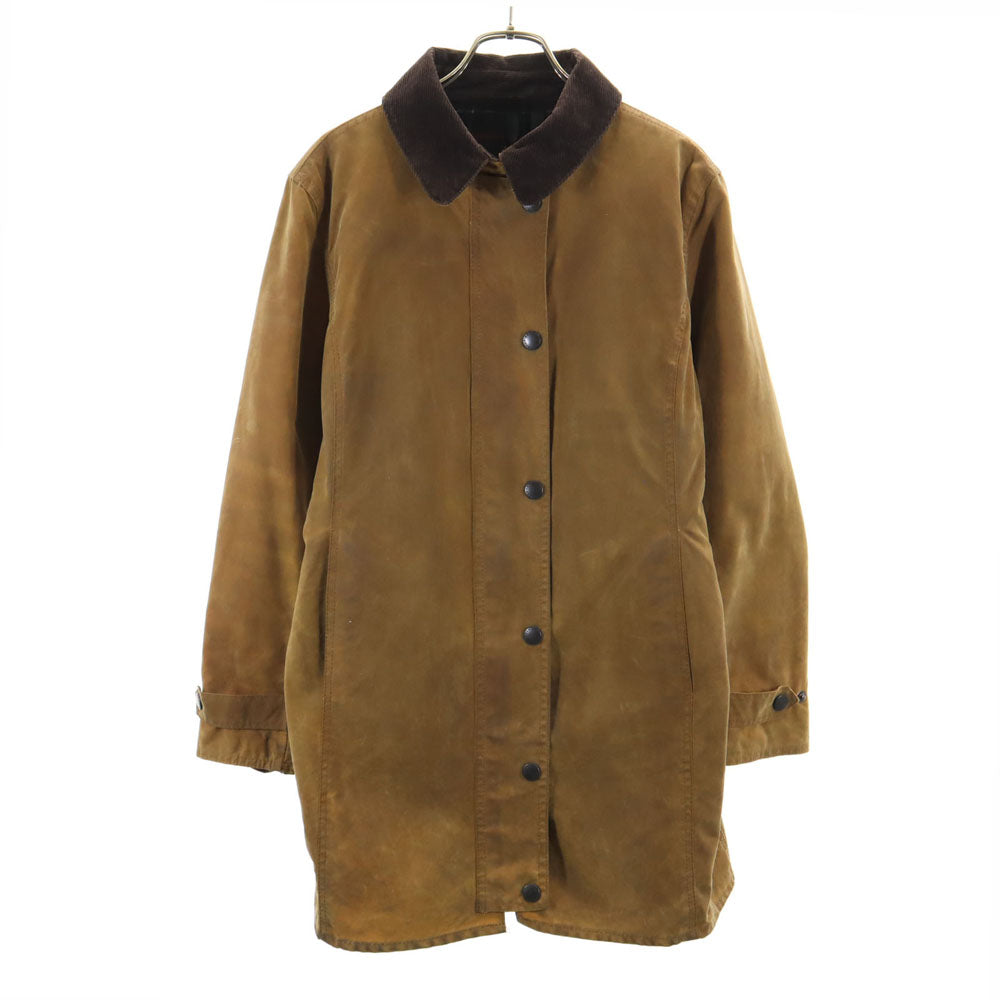 Barbour バブアー 3ワラント ニューマーケット オイルドジャケット 12 ブラウン 中綿入り NEWMARKET JACKET レディース