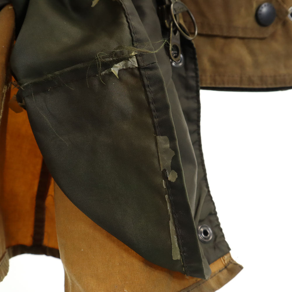 Barbour バブアー 3ワラント ニューマーケット オイルドジャケット 12 ブラウン 中綿入り NEWMARKET JACKET レディース