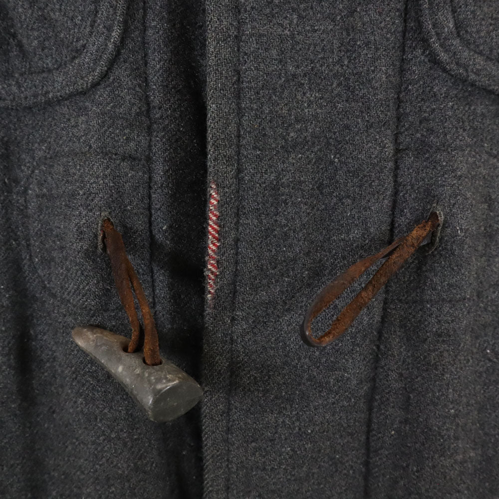 TOMMY HILFIGER トミーヒルフィガー 90s ウールブレンド オールド フラッグタグ ダッフルコート XL グレー メンズ