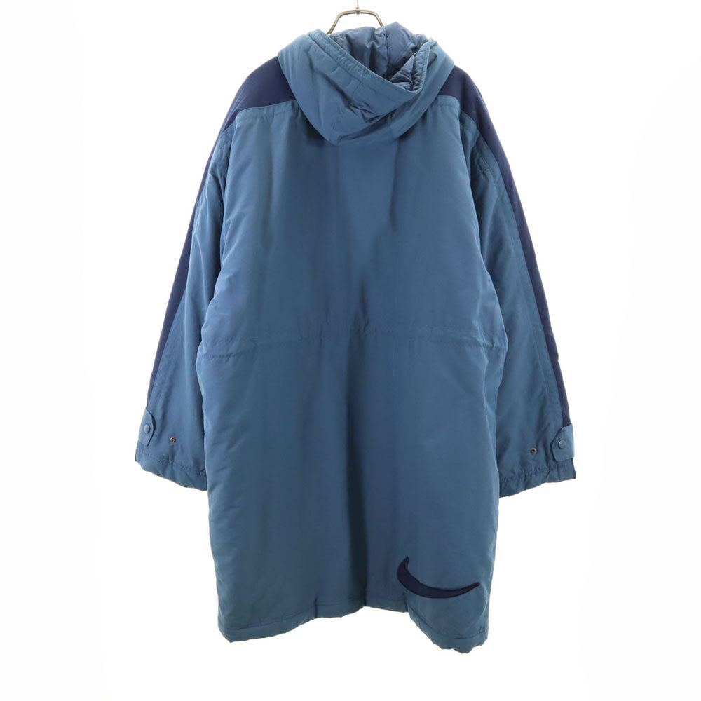NIKE ナイキ 90s 00s 白タグ オールド 中綿コート L ブルーグレー メンズ