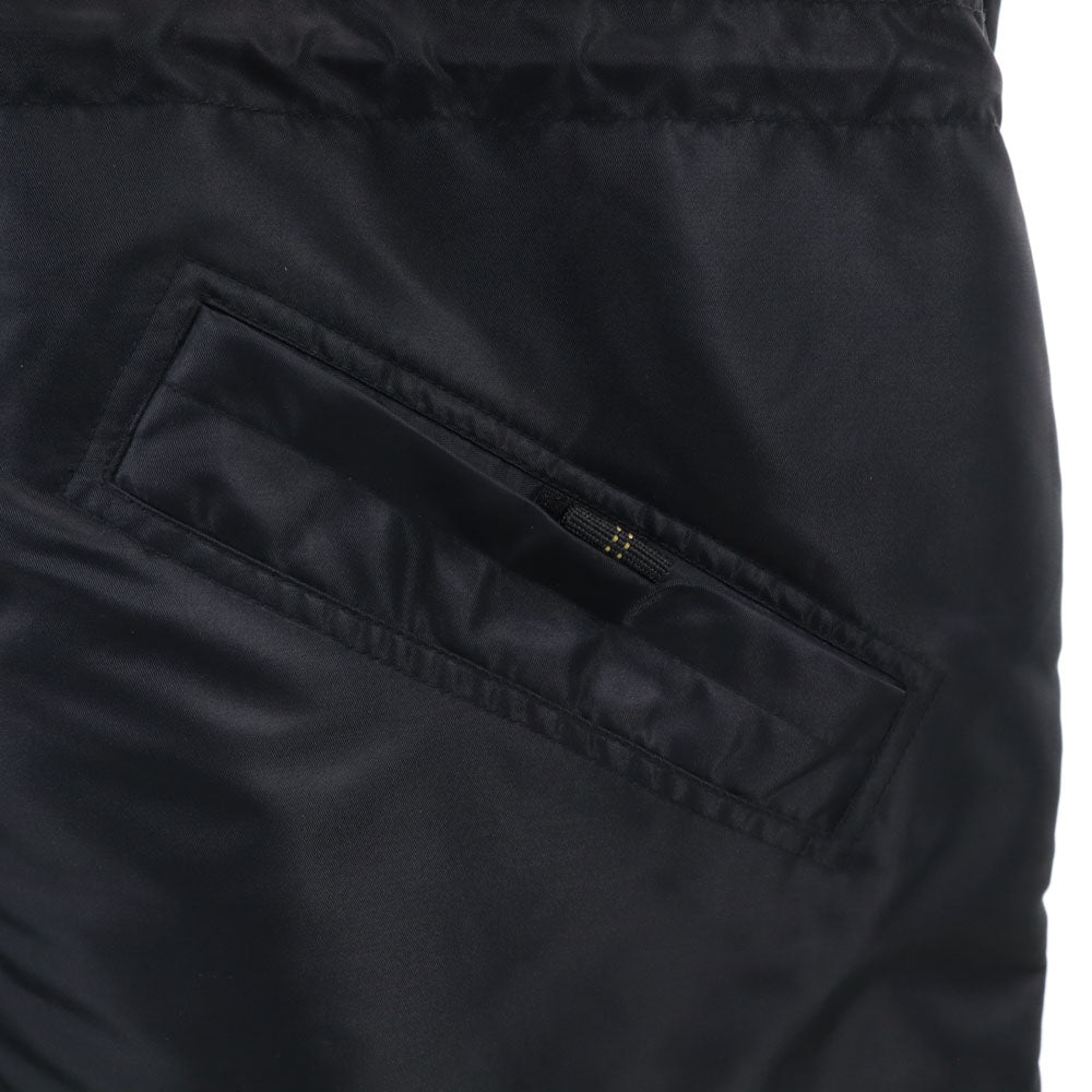 NIKE ナイキ 90s 00s 白タグ オールド バックロゴ 中綿コート XL ブラック 裏ボア メンズ