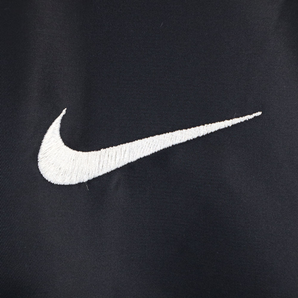 NIKE ナイキ 90s 00s 白タグ オールド バックロゴ 中綿コート XL ブラック 裏ボア メンズ