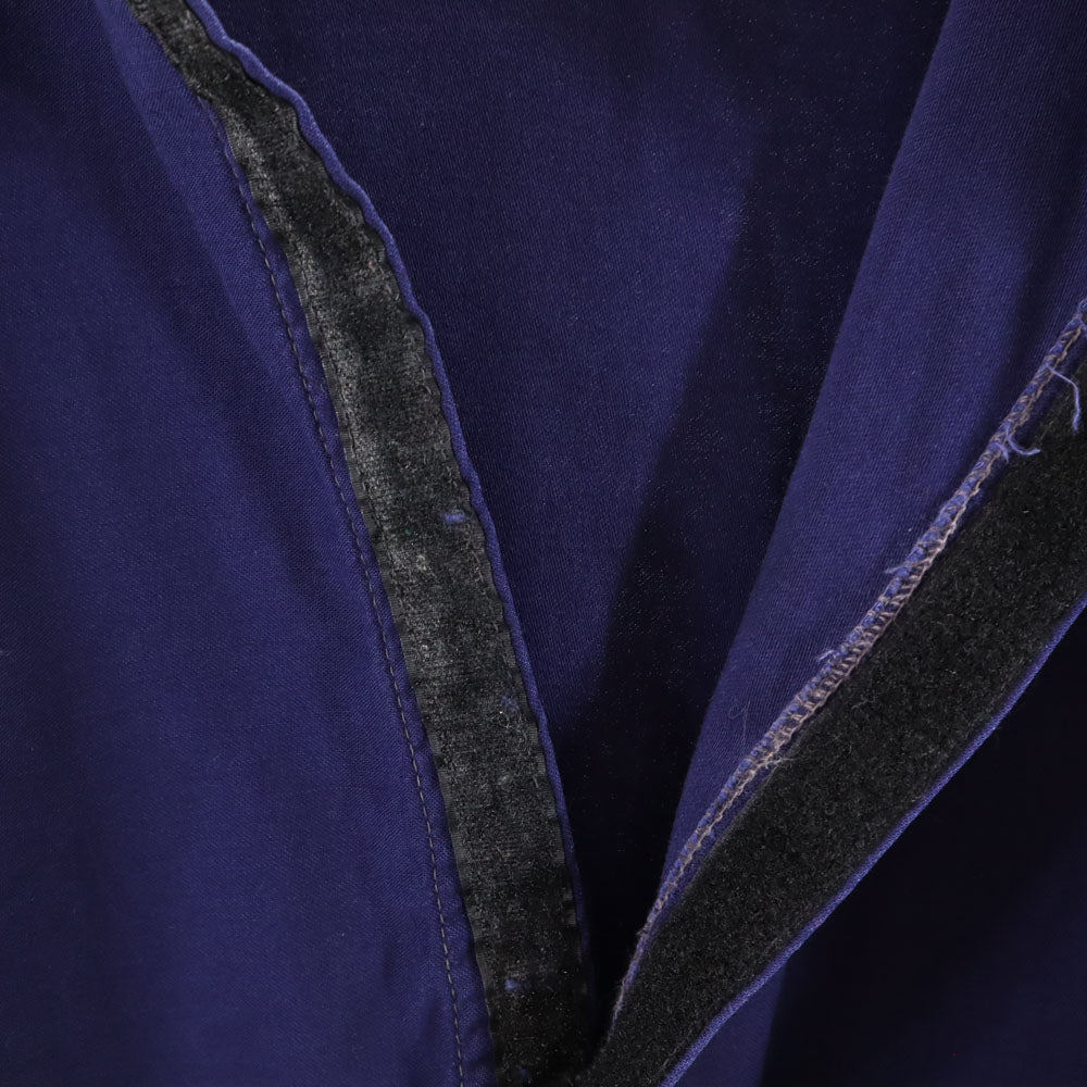 OLD オールド USA製 ミリタリー 長袖 コート XL ネイビー系 フード メンズ