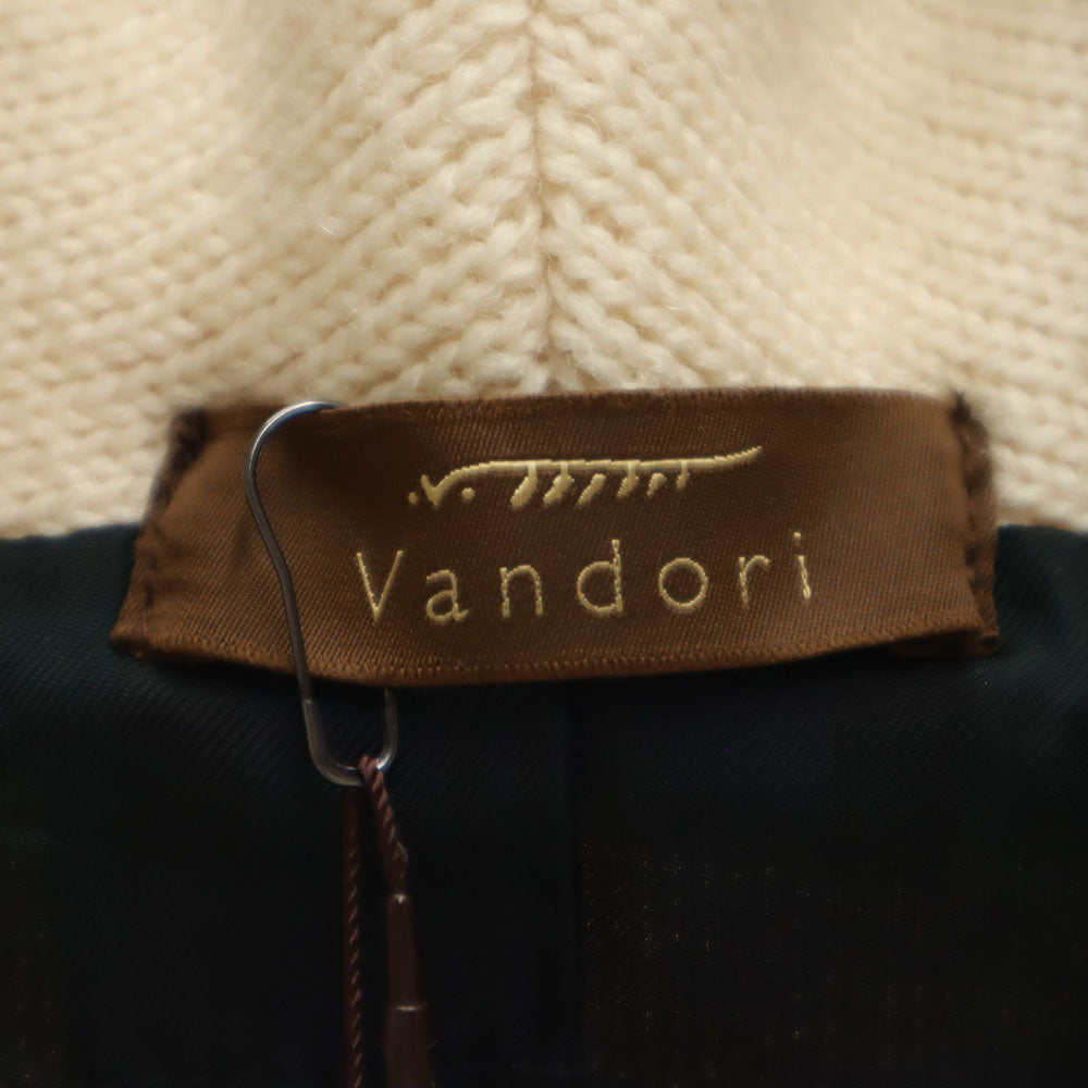 ヴァンドリ ウール 日本製 長袖 ニットコート 3 ホワイト系 Vandori メンズ