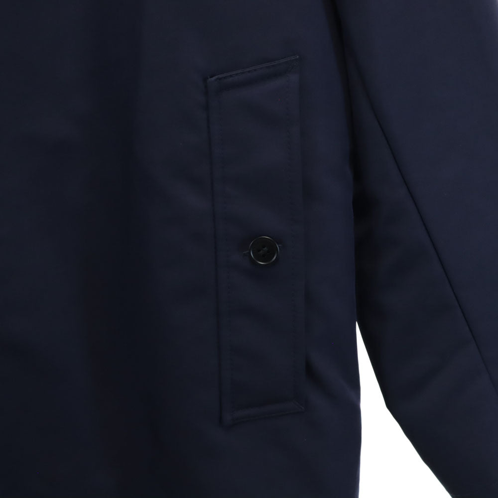 BURBERRY バーバリー ライナー付き ステンカラーコート 46 ネイビー メンズ