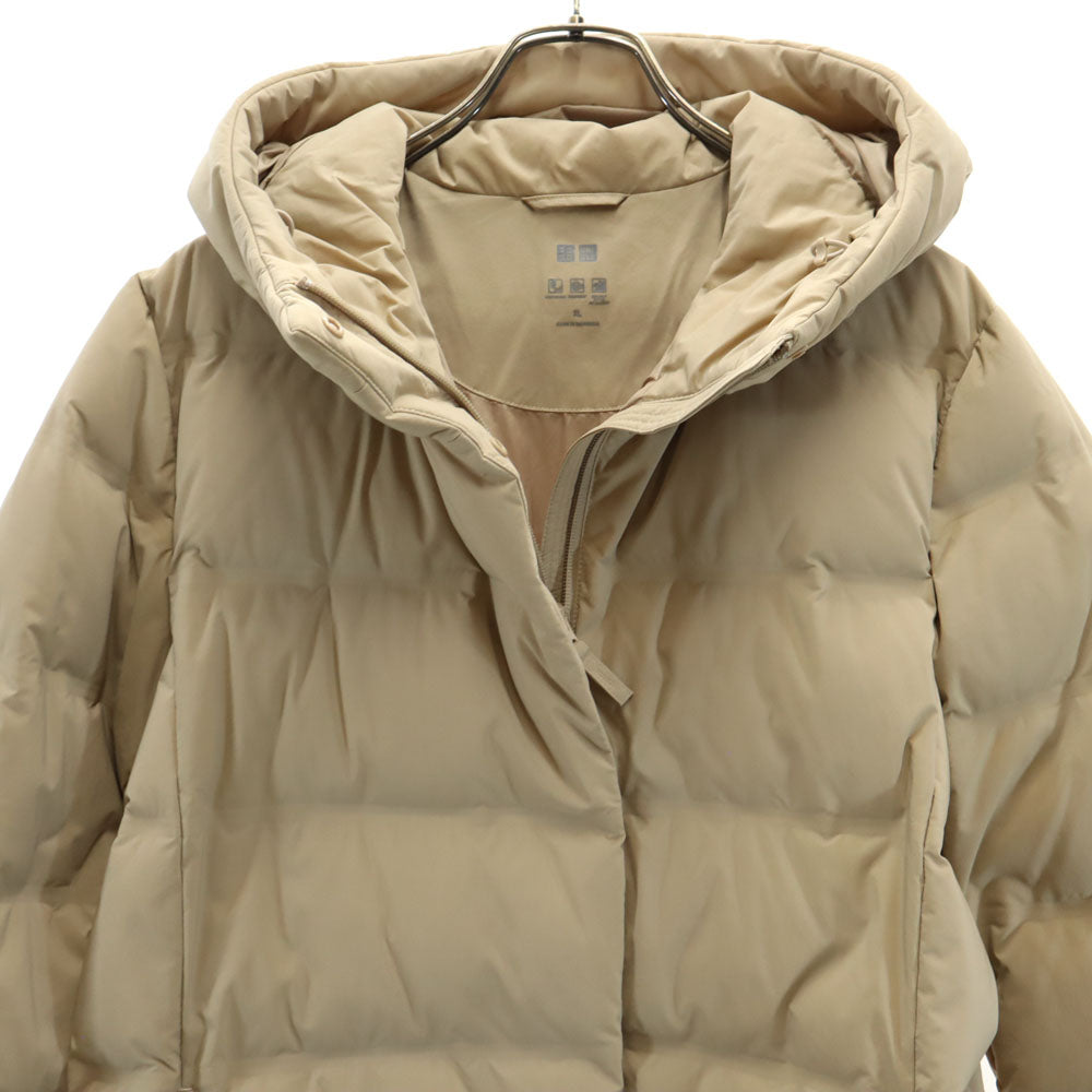 UNIQLO ユニクロ ダウンコート Xl ベージュ レディース