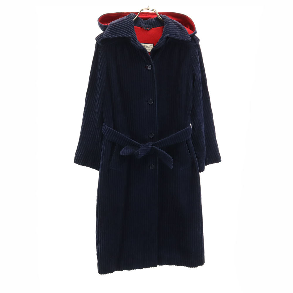 ヘルノ イタリア製 オールド コーデュロイコート 42 ネイビー Herno レディース Herno ヘルノ イタリア製 オールド コーデュロイコート 42 ネイビー