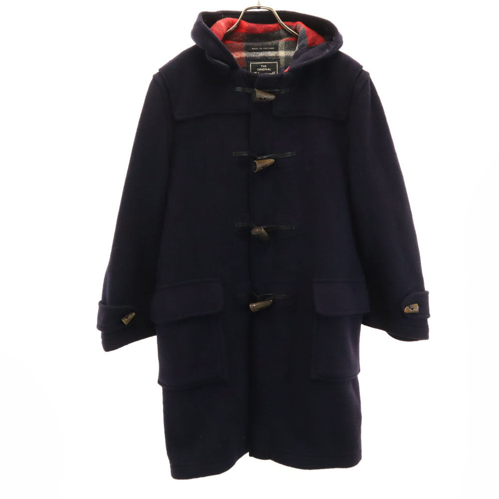 グローバーオール 80s イングランド製 ヴィンテージ メルトン ダッフルコート 38 濃紺 Gloverall メンズ