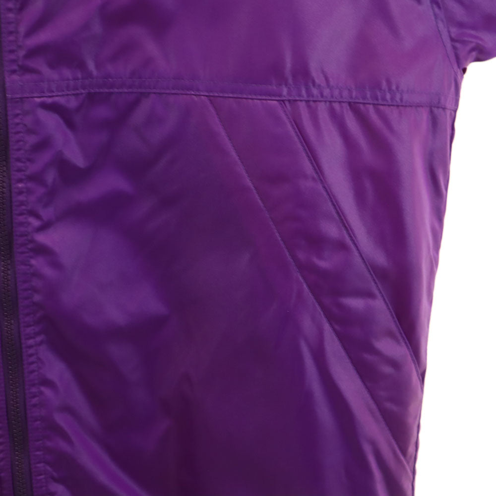 NBA オールド バックロゴ ロサンゼルス・レイカーズ 中綿 ベンチコート M パープル 裏ボア Los Angeles Lakers メンズ