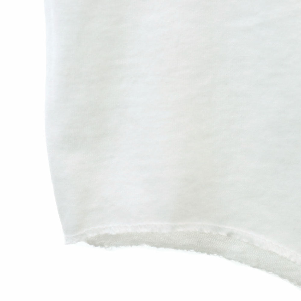 ソフィーシャツ 90s USA製 オールド 7分袖 ラグラン Tシャツ XL 白×パープル SOFFE SHIRTS ロンT メンズ