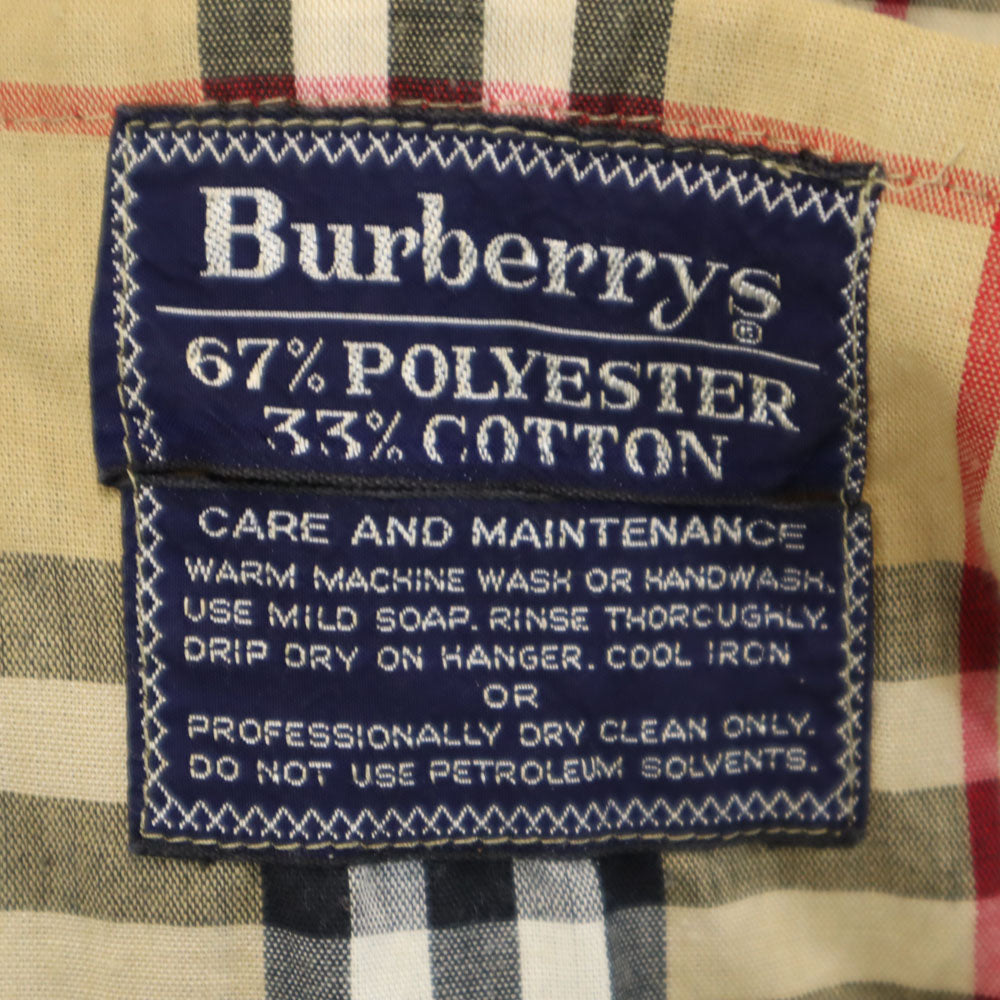 BURBERRY バーバリー 80s 90s オールド コート ブラウン メンズ