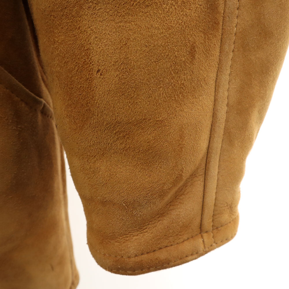 Shearling 80s ヴィンテージ ムートンコート 46 ブラウン レディース