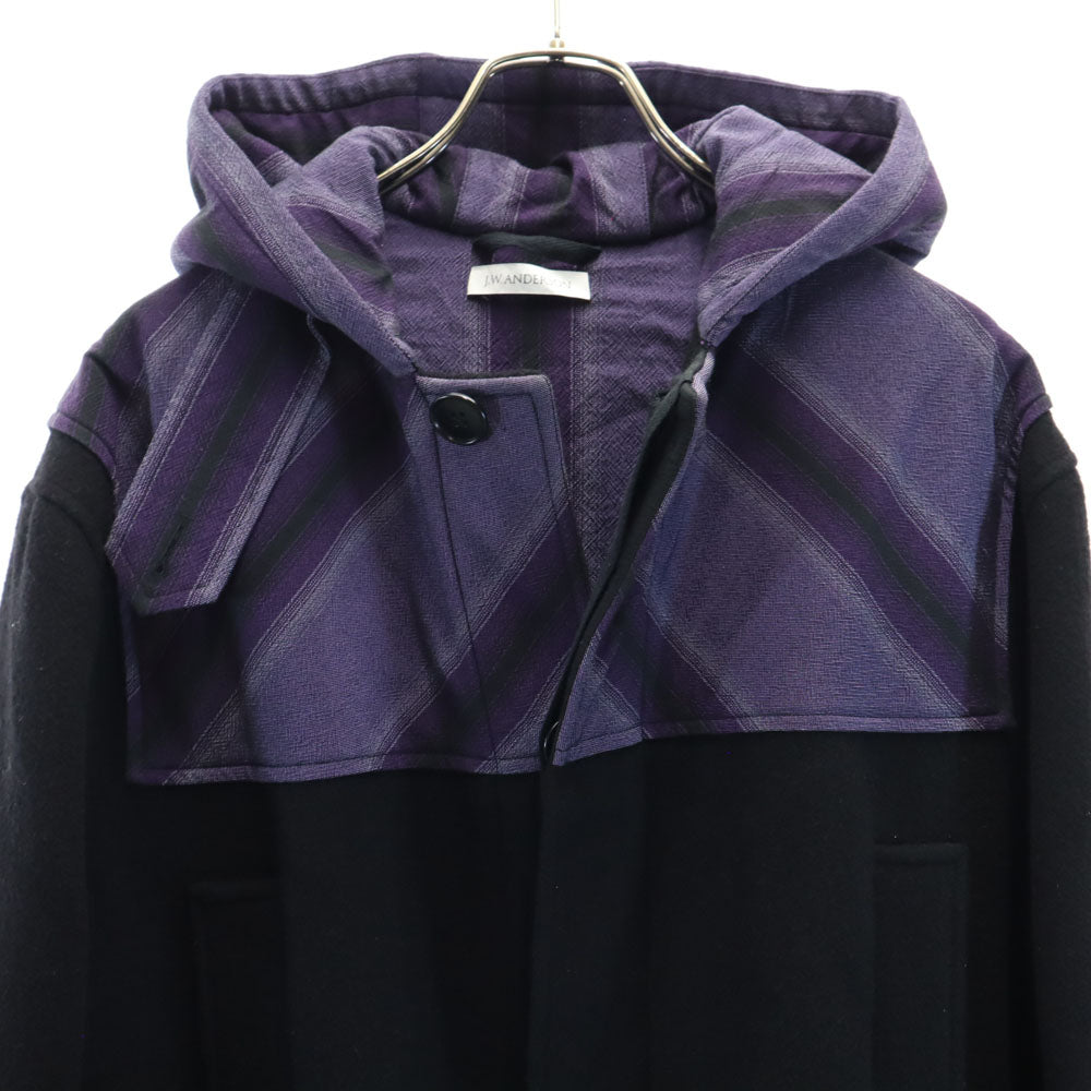 J.W.Anderson. ジェイダブリューアンダーソン 長袖 ウールコート US36 ブラック系 メンズ