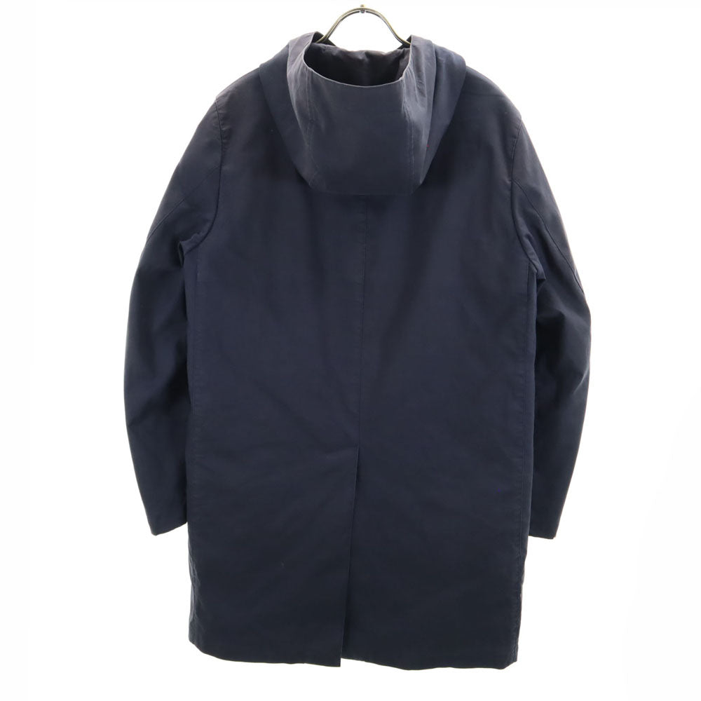 Traditional Weatherwear トラディショナルウェザーウェア 長袖 キルティングライナー付き ステンカラーコート 38 ネイビー メンズ