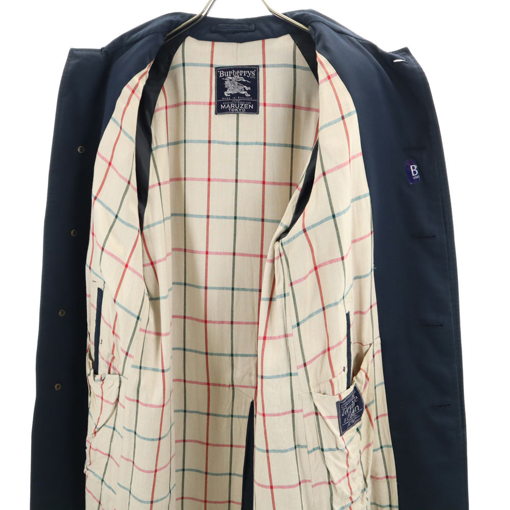 Burberrys バーバリーズ 90s オールド ステンカラーコート ネイビー 丸善東京別注 メンズ
