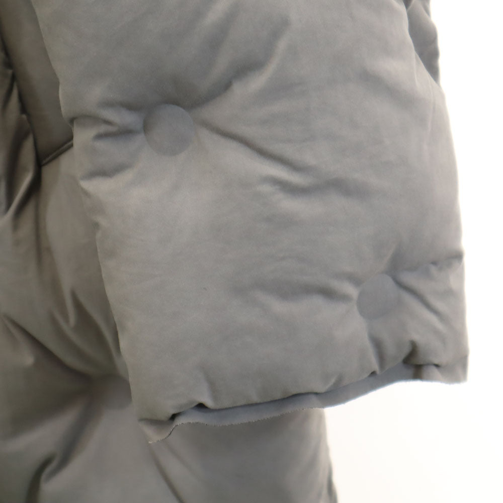 Maison Margiela メゾンマルジェラ 未使用 イタリア製 ダウンコート 38 グレー カバー付き レディース