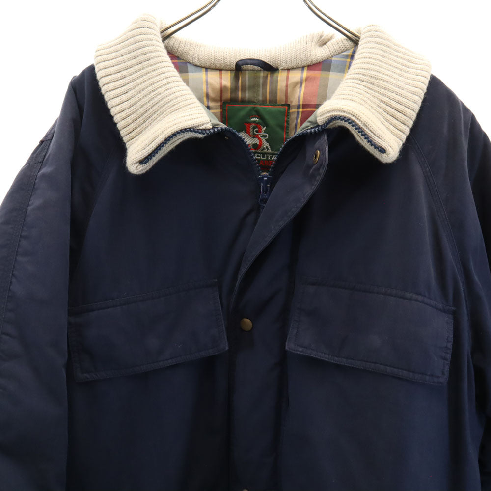 BARACUTA バラクータ 90s オールド ダウンコート L ネイビー GREEN LABEL メンズ