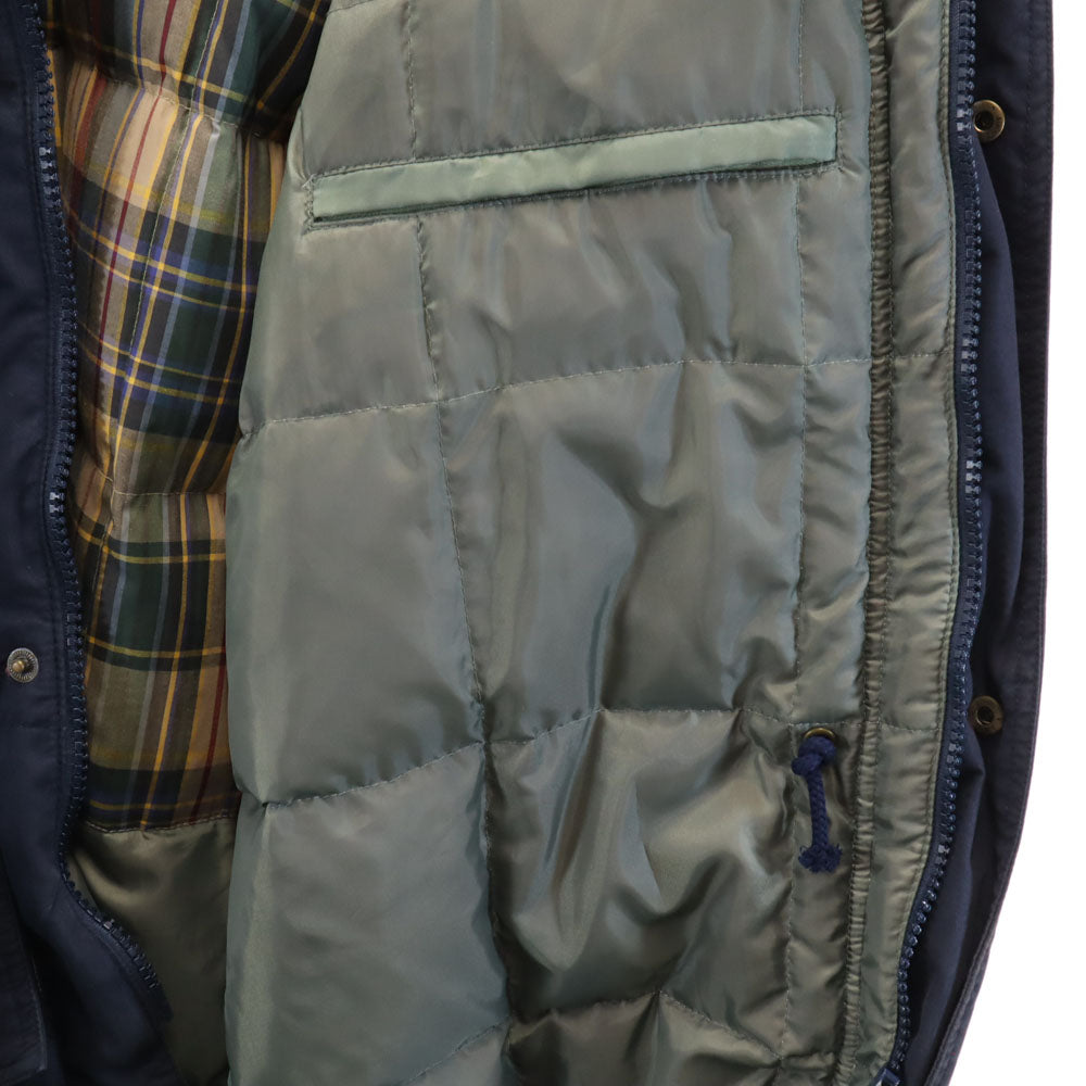 BARACUTA バラクータ 90s オールド ダウンコート L ネイビー GREEN LABEL メンズ