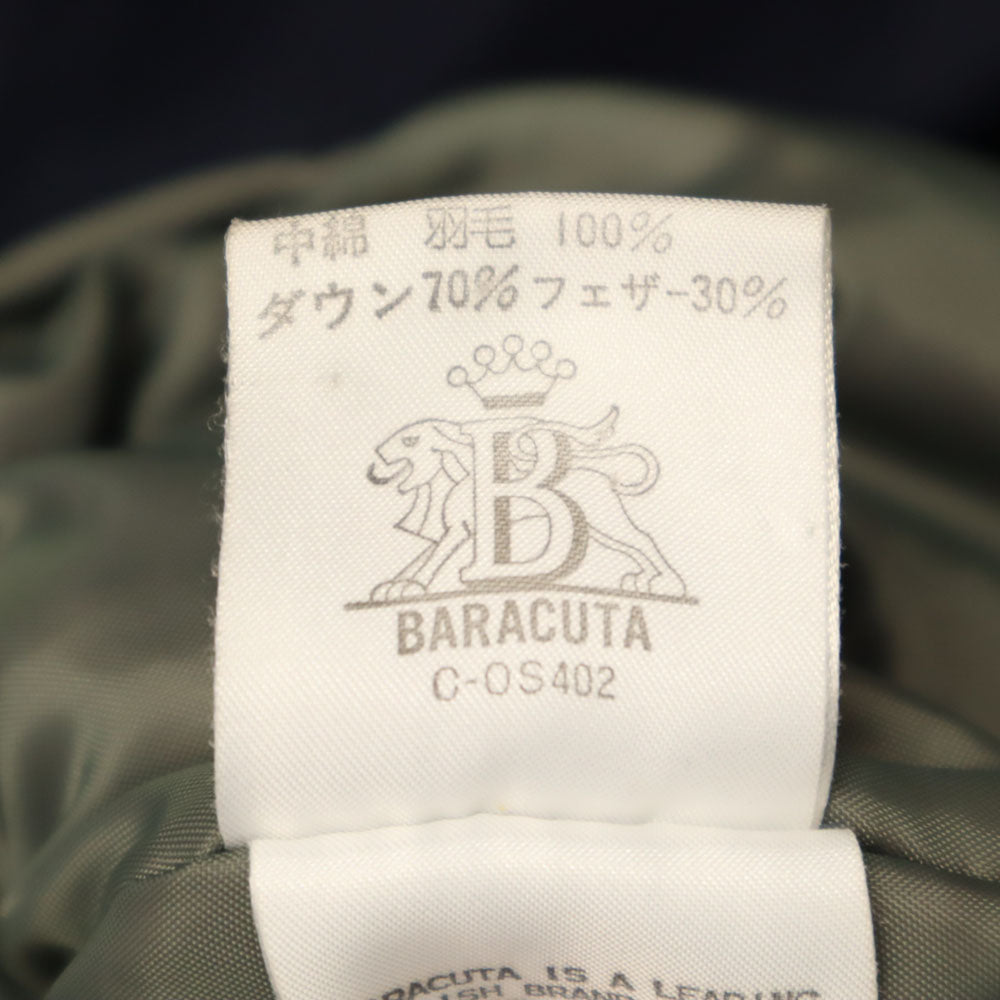 BARACUTA バラクータ 90s オールド ダウンコート L ネイビー GREEN LABEL メンズ