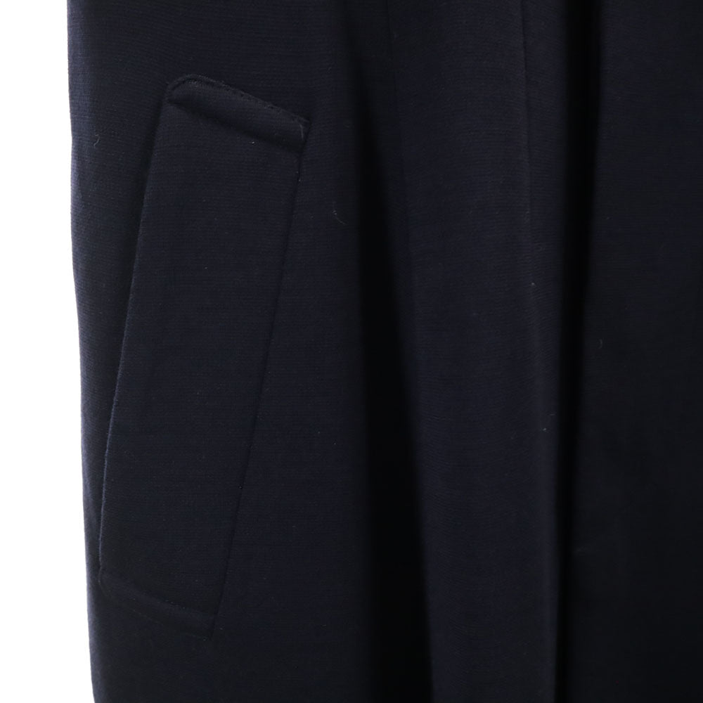 COMME des GARCONS コムデギャルソン 00s 2006年 日本製 GR-C008 カッティングデザイン ステンカラー ロングコート S ネイビー 中綿 比翼 メンズ