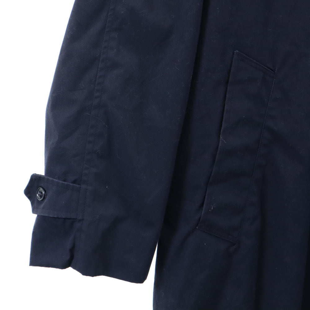 US NAVY アメリカ海軍 80s DLA 8405-01-041-9785 ヴィンテージ ステンカラーコート 42R ネイビー オールウェザーコート ライナー付き ミリタリー メンズ