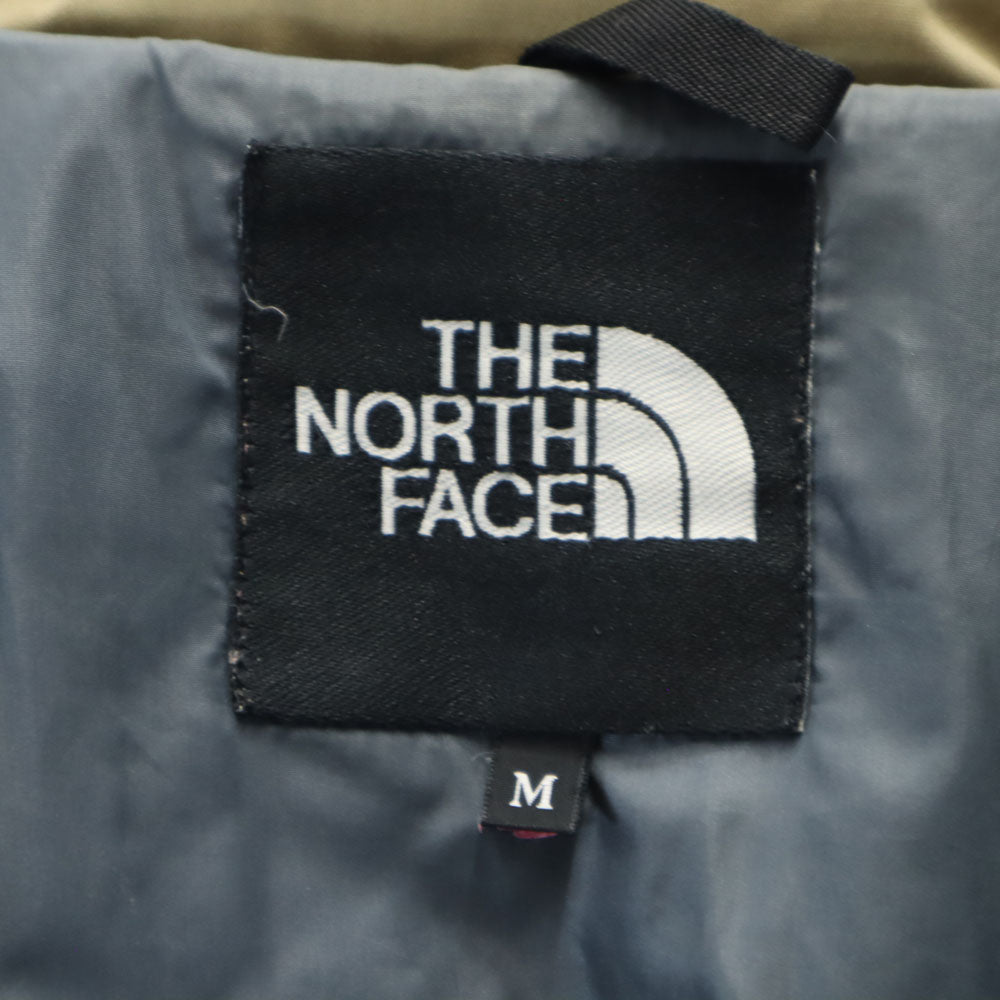 THE NORTH FACE ノースフェイス ダウンコート M ベージュ アウトドア フード付き メンズ