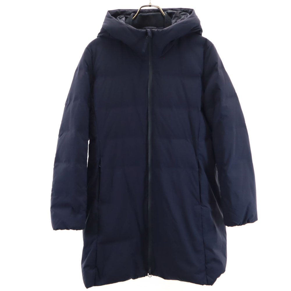 UNIQLO ユニクロ シームレス ダウンコート L ネイビー レディース