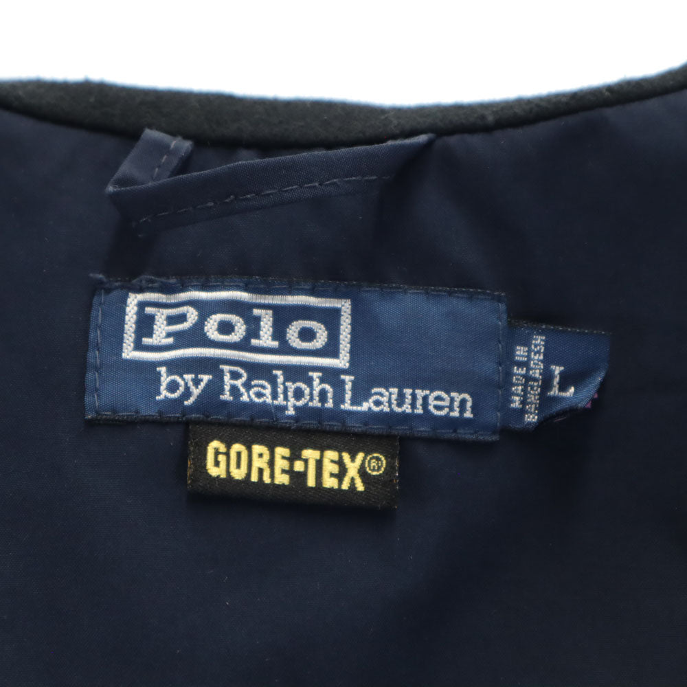 Polo by Ralph Lauren ポロバイラルフローレン ゴアテックス 中綿コート L ネイビー GORE-TEX メンズ