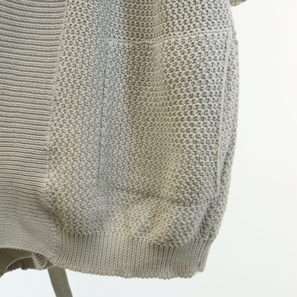 MAX MARA Weekend マックスマーラウィークエンド 5分袖 ショールカラー ニット ロング カーディガン M グレー メンズ