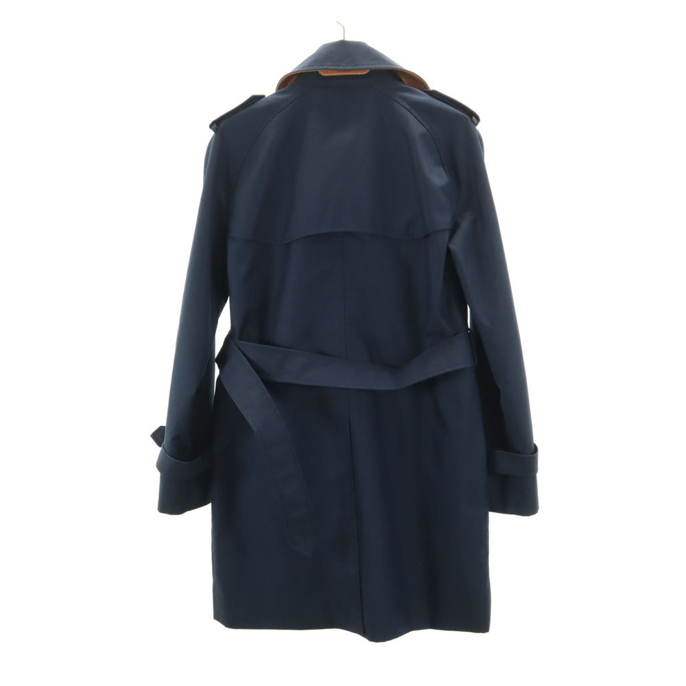 コーチ 長袖 トレンチコート XSP ネイビー系 COACH レディース