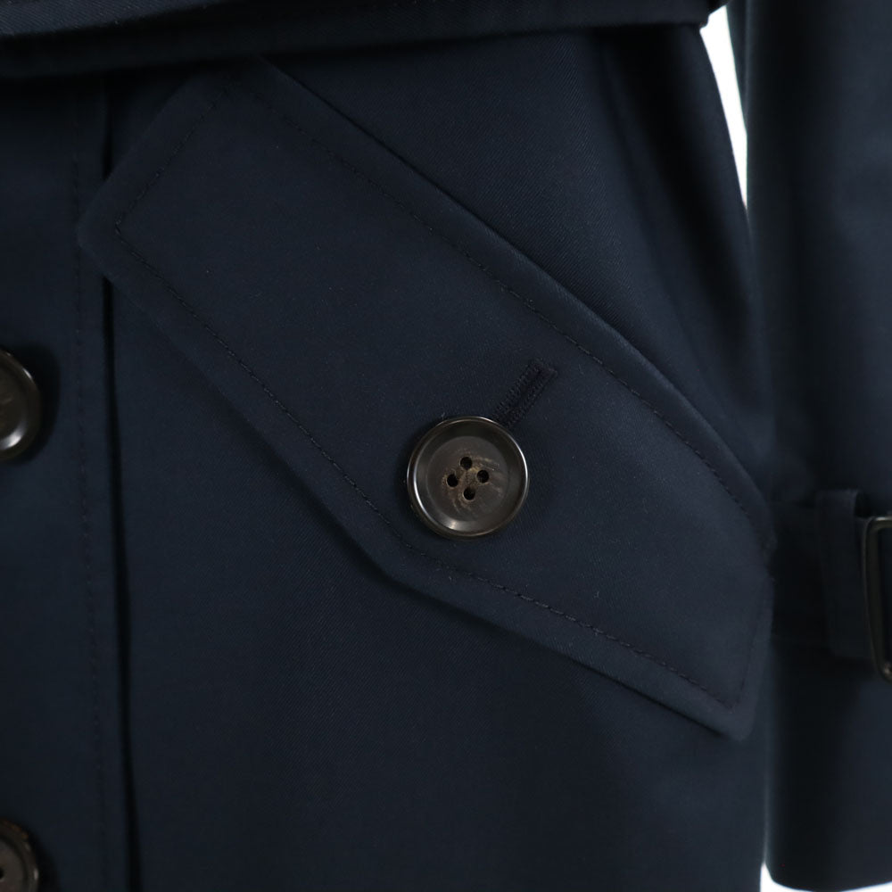 コーチ 長袖 トレンチコート XSP ネイビー系 COACH レディース