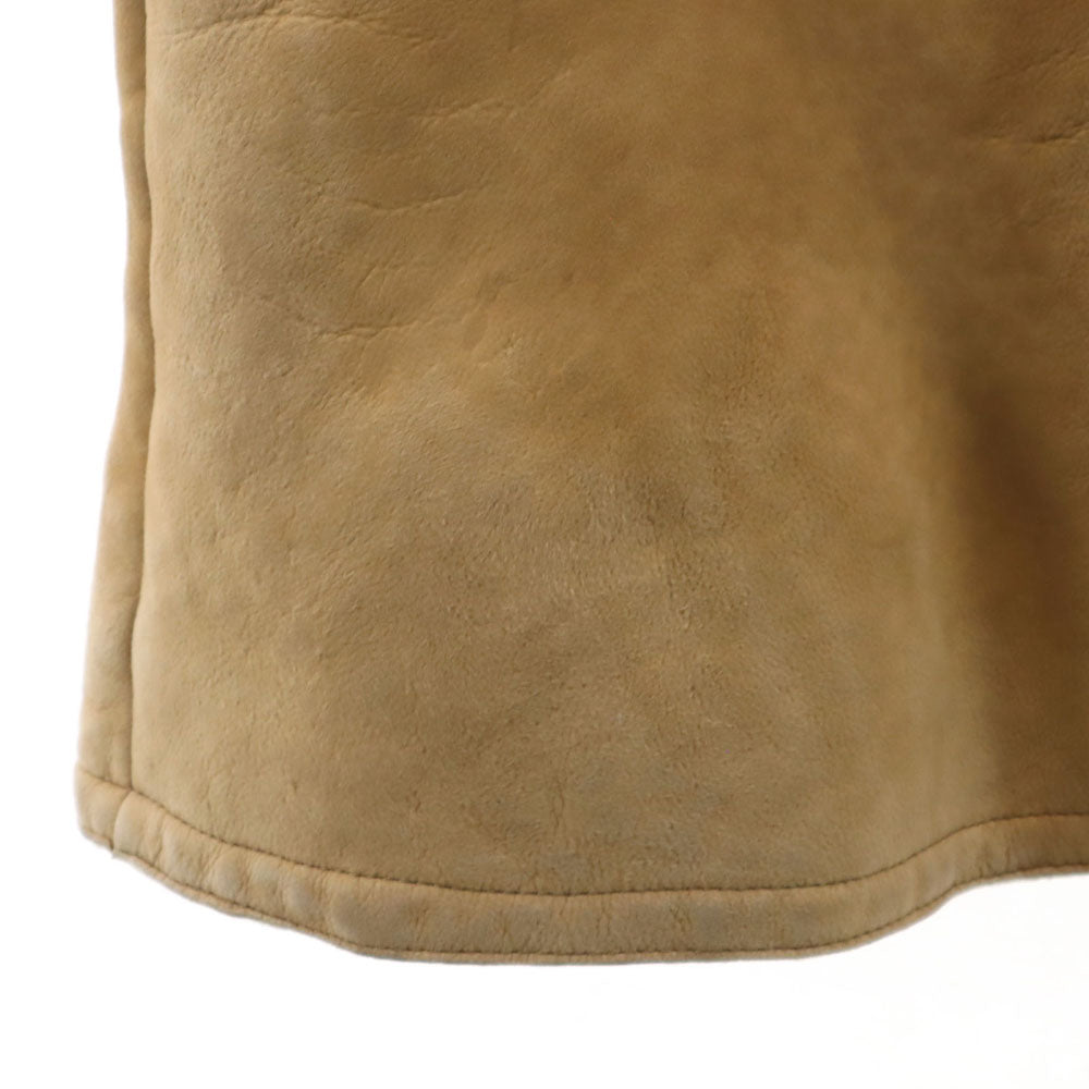 NEIL BARRETT ニールバレット ルーマニア製 レザーコート L ベージュ レディース