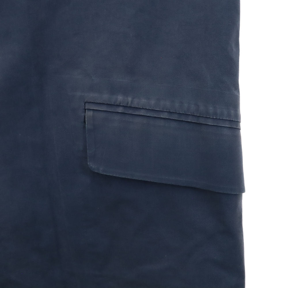 MONOBI モノビ イタリア製 ステンカラーコート M ネイビー メンズ