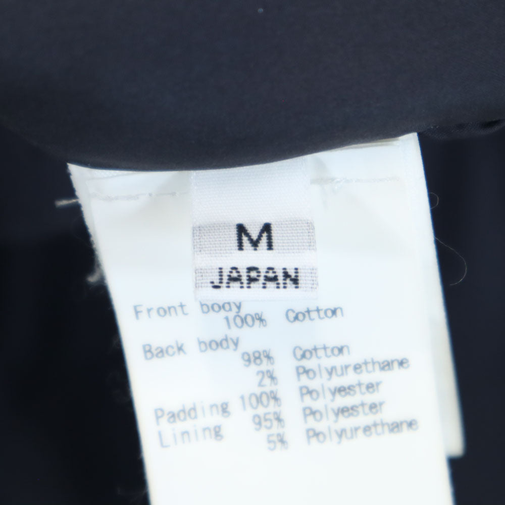 MONOBI モノビ イタリア製 ステンカラーコート M ネイビー メンズ