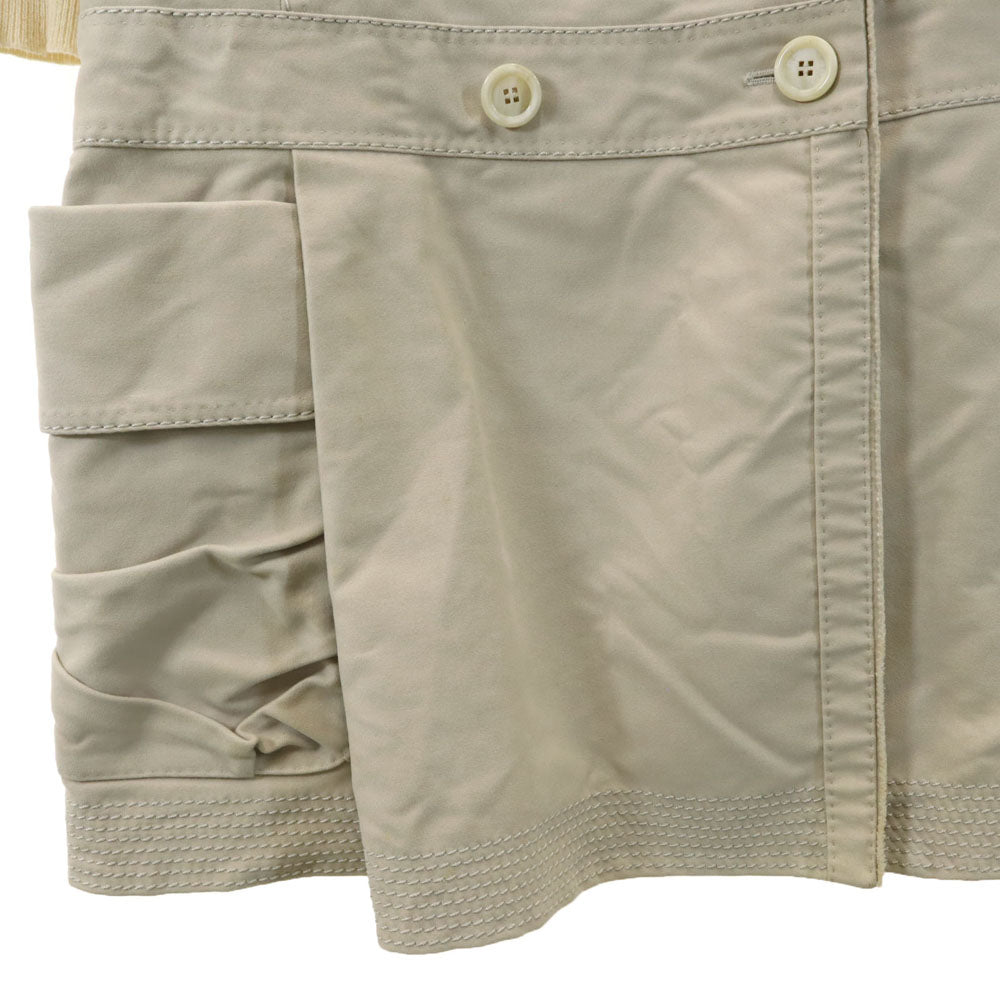 LOUIS VUITTON ルイヴィトン フランス製 トレンチコート 36 ベージュ レディース