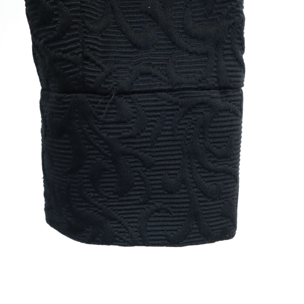 Desigual デジグアル ロングコート 38 ブラック 刺繍 レディース