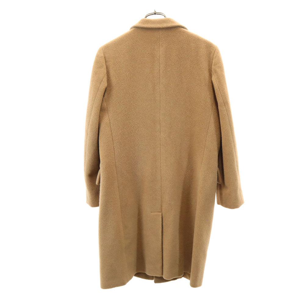 JIL SANDER ジルサンダー イタリア製 キャメルヘア チェスターコート 38 ベージュブラウン レディース