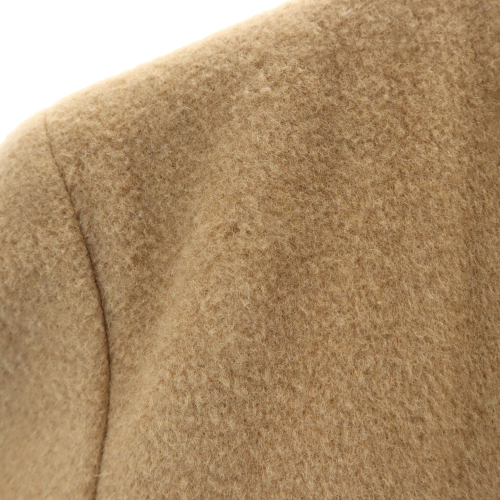 JIL SANDER ジルサンダー イタリア製 キャメルヘア チェスターコート 38 ベージュブラウン レディース