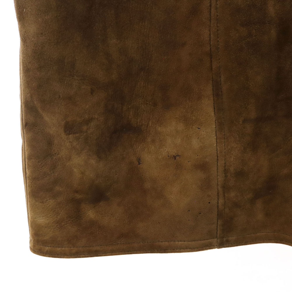 SELKIRK TANNERIES LTD 80s ヴィンテージ ムートンコート ブラウン レディース