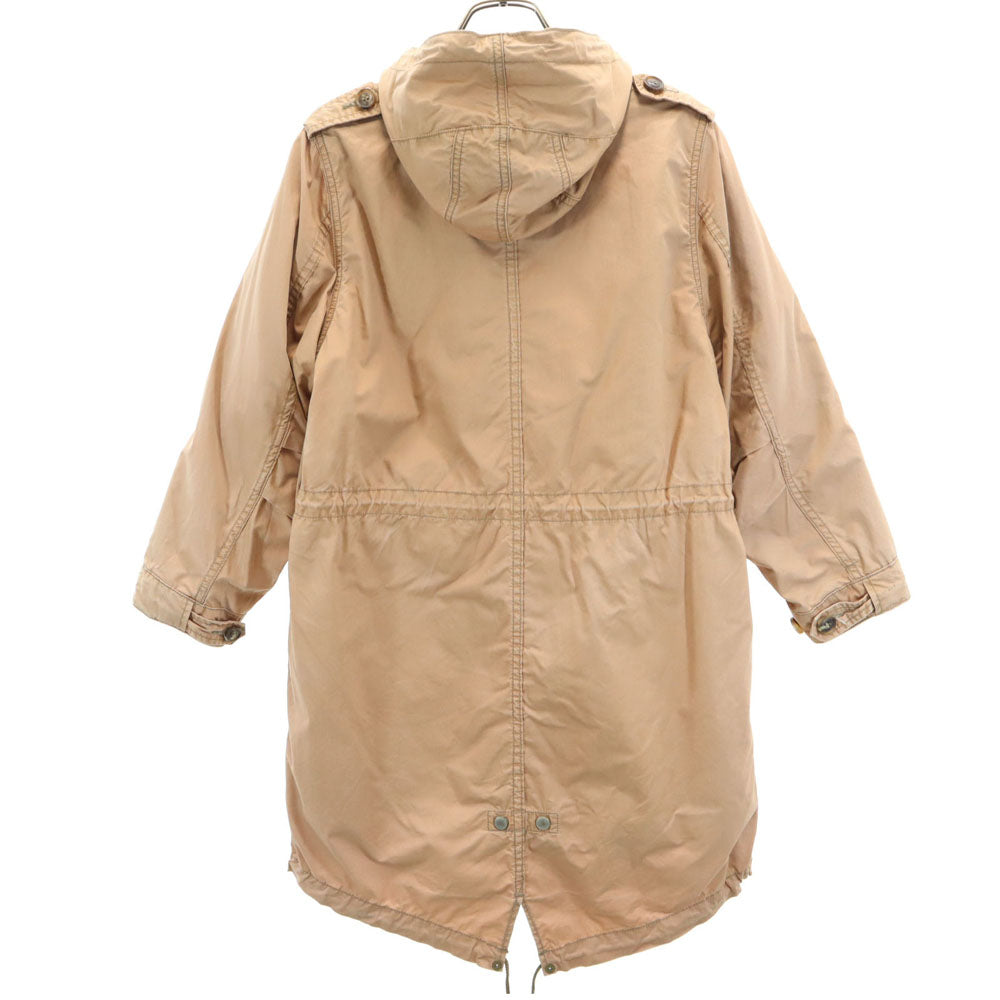 beautiful people ビューティフルピープル 日本製 3WAY 長袖ライナー付き モッズコート 36 ベージュ レディース