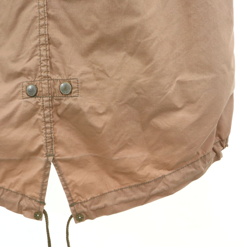 beautiful people ビューティフルピープル 日本製 3WAY 長袖ライナー付き モッズコート 36 ベージュ レディース