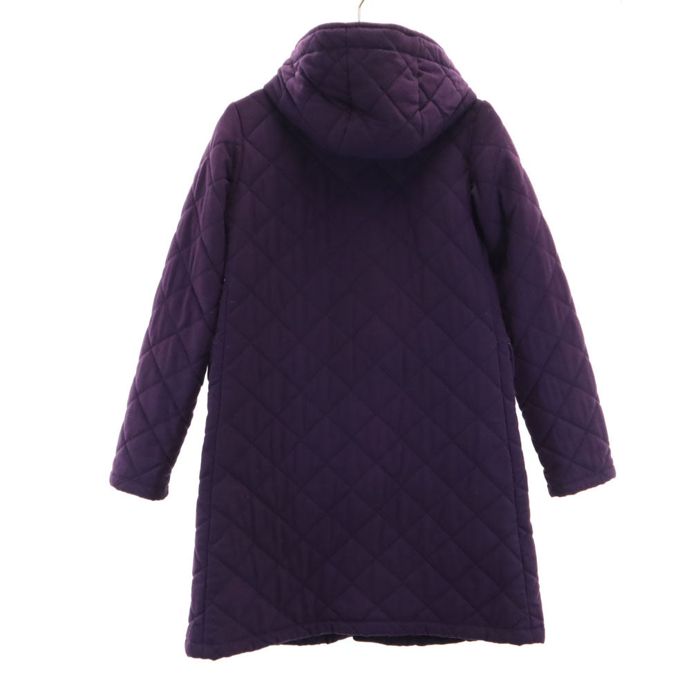 Mackintosh マッキントッシュ キルティングコート 34 パープル 中綿入り レディース