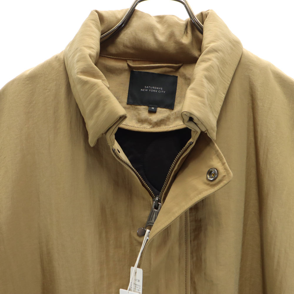 未使用 SATURDAYS NEW YORK CITY サタデーズニューヨークシティ コート M ベージュ 中綿ライナー付き メンズ