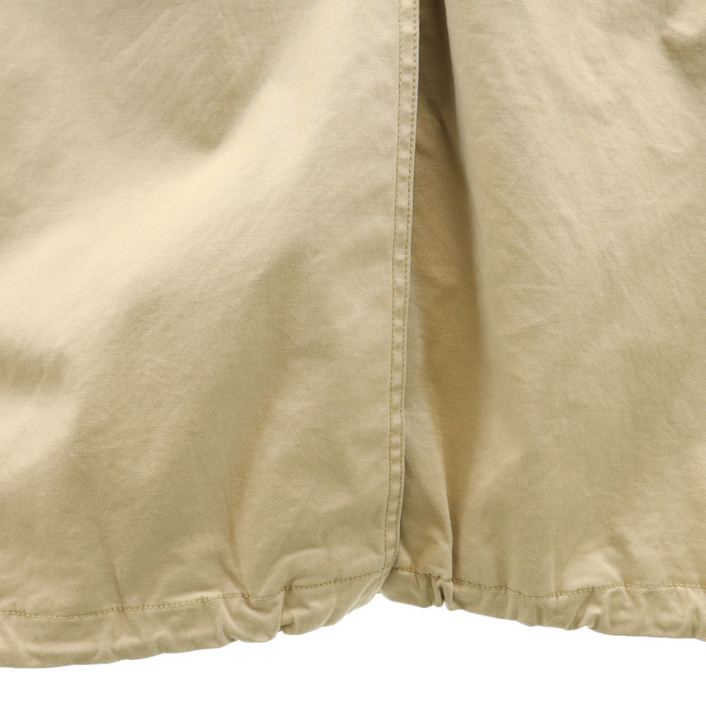 daboro ダボロ デニム切替 ステンカラーコート 5 ベージュ メンズ