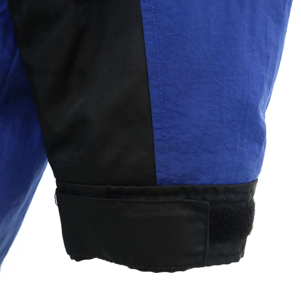 TOMMY HILFIGER トミーヒルフィガー 90s オールド フラッグタグ ナイロンジャケット M ブルー系 裏フリース メンズ