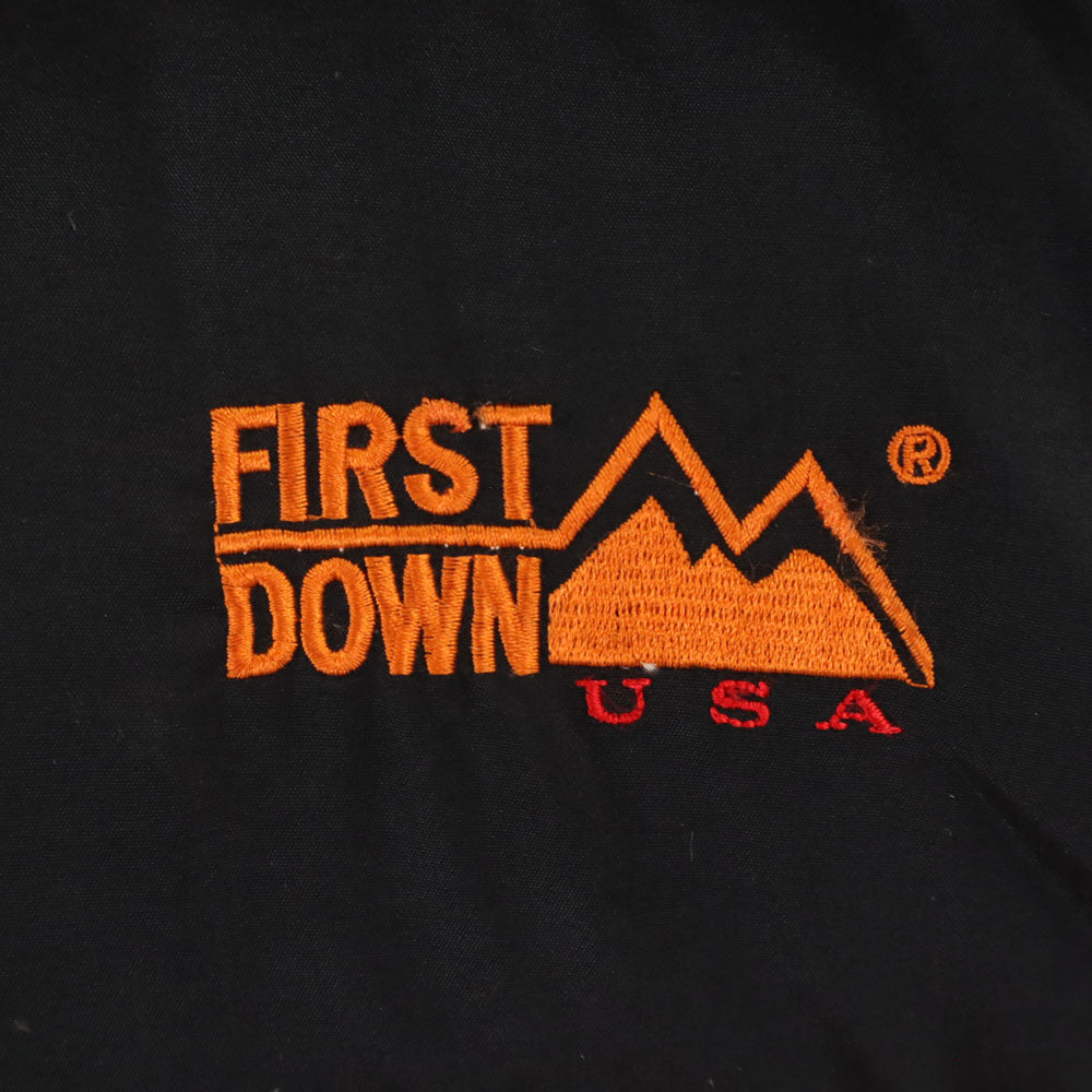 FIRSTDOWN ファーストダウン ダウンジャケット M オレンジ 他 メンズ